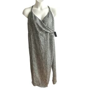 NWT‎ Eloquii Slip Dress Size 22 Resort Cruise Vacation Event Cocktail Party Sexy